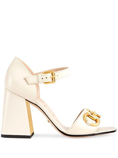 gucci bamboo horsebit clog|Gucci Horsebit block heel sandals.